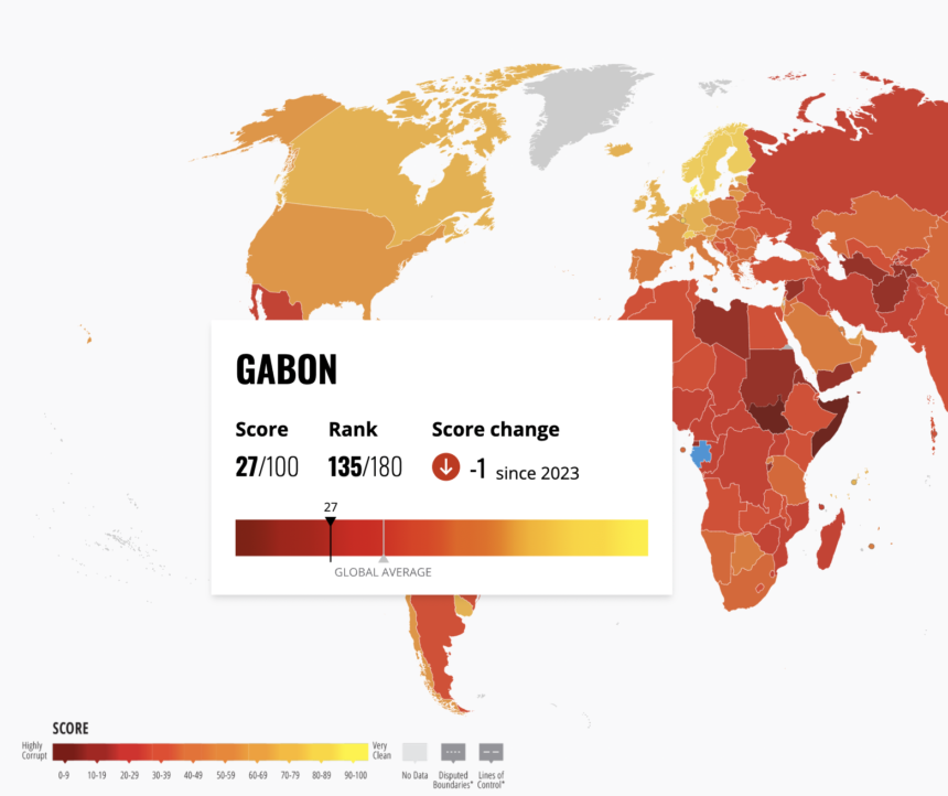 Gabon : Une transition militaire sous le sceau de la corruption selon Transparency International